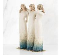 Willow Tree "By My Side" 3-Sister Handpainted Sculpture Figure A
