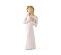 Willow Tree Here for You, “Know That You are Loved”, an Empathetic Gesture, Encouragement, Bereavement, Remembrance, A Gift of Support and Quiet Understanding, Sculpted Hand-Painted Figure