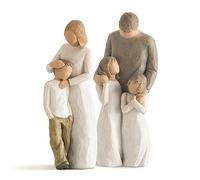 Willow Tree Mother and Son Figure Plus My Girls Figure, Sculpted Hand-Painted 2-Piece Set