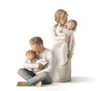 Willow Tree MotherDaughter Figure Plus Little One Figure, Sculpted Hand-Painted 2