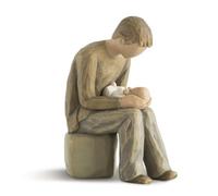 Willow Tree New Dad Figurine | Hand-Painted Resin Figurine, Sculpted by Artist Susan Lordi, Celebrates Loving Family Relationships, Family Grouping