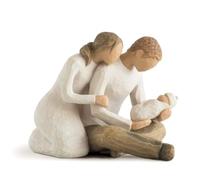 Willow Tree New Life Figurine | Hand-Painted Resin Figurine, Sculpted by Artist Susan Lordi, Celebrates Loving Family Relationships, Family Grouping
