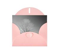 Willow Tree Pink prints Greeting Cards 6x4-inch with Envelope | Perfect for writing greetings and thank-you notes