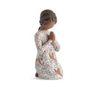 Willow Tree Prayer Of Peace Figurine Darker Skin and Hair
