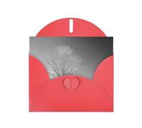 Willow Tree Red prints Greeting Cards 6x4-inch with Envelope | Perfect for writing greetings and thank-you notes