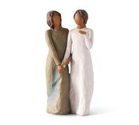 Willow Tree Sister My Friend Darker Skin Figurine