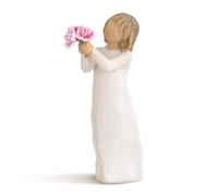 Willow Tree Thank You Figurine | Cast from a Susan Lordi Original Carving, Thoughtful Keepsake Gift for Loved Ones, Includes Enclosure Card, Fitted Gift Box