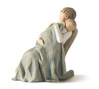 Willow Tree The Quilt Figurine | Cast from a Susan Lordi Original Carving, Heartfelt Gift Expressing Love and Warmth, Display on Shelf, Table or Mantel