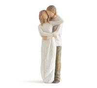 Willow Tree Together Figurine | Cast from a Susan Lordi Original Carving, Expression of Love and Caring, Display on Shelf, Table or Mantel, Fitted Gift Box
