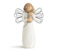 Willow Tree With Affection Angel Figurine | Hand painted angel figurine celebrating friendship, nature and everyday blessings sculpted by artist Susan Lordi