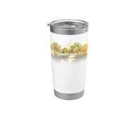 Willow Trees Moon Lake Reflection Nature Peaceful Landscape Stainless Steel Insulated Tumbler