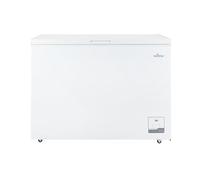 Willow W300CFW 292L Freestanding Chest Freezer with Removable Storage Basket, Electronic Thermostat, 4* Freezer Rating, Low Noise, 2 Years Warranty - White