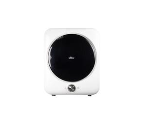 Willow W3TDW Compact 3kg Vented Tabletop Tumble Dryer with 8 Programmes, Portable Front Loading Dryer for Flats & Small Spaces - White