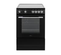 Willow W60CCBLK 68L Freestanding Electric Single Cavity Cooker with 4