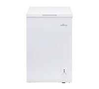 Willow W99CFW Freestanding 99L Chest Freezer with Removable Storage Basket,