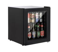 Willow WBC48B 48L Table Top Beverage Cooler with Triple Glazed Glass D