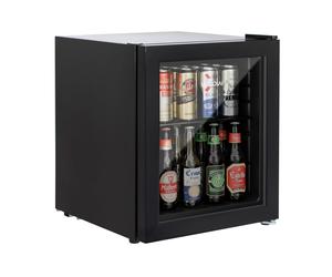 Willow WBC48B 48L Table Top Beverage Cooler with Triple Glazed Glass D