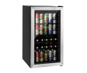 Willow WBC98SS 98L Freestanding Undercounter Beverage Cooler with Trip