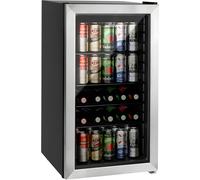 Willow WBC98SS - Stainless Steel 98L Drinks Cooler - Undercounter, Triple Glazed Door - E Energy Rating