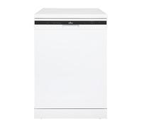Willow WDW1260W 60cm Freestanding Dishwasher with Half Load Function, 13 Place Settings, Delay Start, Child Lock - White