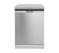 Willow WDW1260X 60cm Freestanding Dishwasher with Half Load Function, 13 Place Settings, Delay Start, Child Lock - Silver