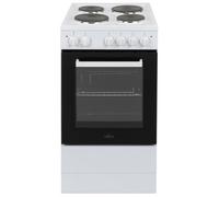 Willow We50Ssw 62L White Freestanding Single Cavity Electric Cooker
