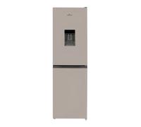 Willow Wff5050Dx 254L Low Frost Fridge Freezer With Water Dispenser, Mark-Proof Finish - Dark Stainless Steel
