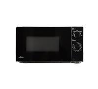 Willow WM207MBK 700W 20L Microwave with 5 Power Levels, Defrost Function, LED Light, End Signal - Black