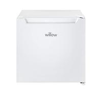 Willow WMF46W 46L Mini Tabletop Fridge with Chill Box, 2 Year Warranty, Adjustable Thermostat, Mark-Proof Finish - White