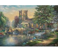Ceaco - Thomas Kinkade - Willow Wood Chapel - 1000 Piece Jigsaw Puzzle