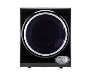 Willow Wtd25B 2.5Kg Compact Vented Dryer, Front Loading With Child Lock, Crease Guard, 2 Year Warranty - Black