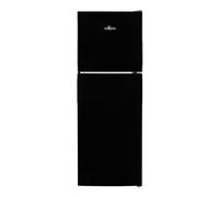 Willow Black Small Fridge Freezer 138L with Adjustable Thermostat Willow Black