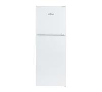 Willow WTM138W Top Mount Fridge Freezer - 138L White, Mark-Proof Finish, Reversible Doors, Interior LED
