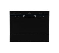 Willow WTTD6B 55cm Tabletop Dishwasher with 6 Place Settings, 7 Programmes,
