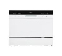 Willow WTTD6W 55cm Tabletop Dishwasher with 6 Place Settings, 7 Programmes,