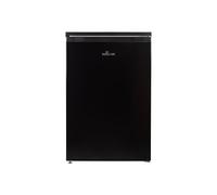 Willow WUCFZ55B 85L Small Freezer with Recessed Handle, Reversible Door, Undercounter Freezer, Adjustable Thermostat, 4* Rating - Black