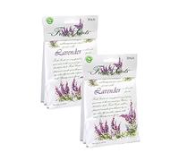 WillowBrook | Fresh Scents Scented Sachet Packet | Lavender | Air Freshener Bags for Drawers, Closets, Cars | 6 Pack | Long Lasting Home Fragrance