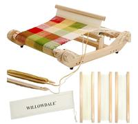 WILLOWDALE 16"(40cm) Rigid Heddle Loom, Weaving Loom Kit with Shed Stick