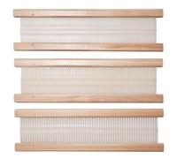 WILLOWDALE 3pcs 16-in Heddles (with 60/80/100 Sticks) for Rigid Heddle Loom