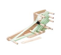 WILLOWDALE Wooden Inkle Loom for Knitting & Crochet Supplies, Loom Knitting Kit with Inkle Weaving Shuttle, Multi-Craft Weaving Loom for Adults, Weaving Loom Kit, Art & Craft Supplies for Beginner