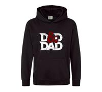 WillowGifts D&D Dad Father's Day Pullover Hoodie - Funny Dungeons & Dragons D&D Fantasy Role Play Game Dungeon Master Womens Unisex Fashion Clothing Clothes Gift (Black, Large)