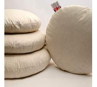 Willows Direct - Pieces of 4 Soft Duck Feather Extra Filled Cushion Inner Pads Insert Square - Round - Oblong/Rectangular (20" /50cm Round)