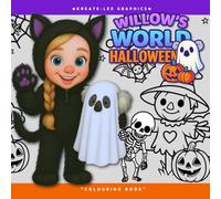 Willow's World: Halloween: Cozy Colouring Book for Adults and Teens with Easy and Simple Designs for Relaxation
