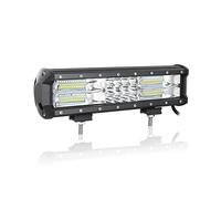 Willpower 12 Inch 180W LED Light Bar 12V 24V for Truck Car Van 4X4 Offroad | 6000K White Fog Lamp, Flood Spot Combo, IP67 Waterproof, Driving Lights for ATV SUV UTV Boat Pickup Tractor Vehicle