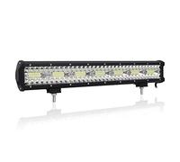 Willpower 17 Inch 360W LED Light Bar 12V 24V for Truck Car Van 4X4 Offroad | 6000K White Fog Lamp, Flood Spot Combo, IP67 Waterproof, Driving Lights for ATV SUV UTV Boat Pickup Tractor Vehicle