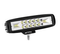 Willpower 1pc 6 Inch 24W LED Work Light Bar, Spot Flood Combo 12V 24V Offroad Driving Lights Fog Lamps for Truck Tractor 4x4 Car ATV Motorbike Motorcycle, 6000K White, IP67, LED Reverse Lights