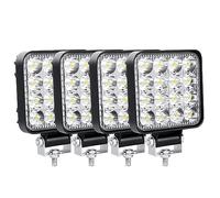 Willpower 4" 48W Mini LED Work Light 12V 24V Spot for Truck Car Van 4X4