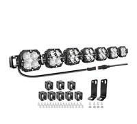 Willpower 46" 210W 21000LM LED Work Light Bar With DT Connector, Square Off Road Driving Lights 12V 24V Fog Lamps for Car Vehicle Truck 4x4 Boat Tractor, 6000K White, Waterproof Headlight, Spot Flood