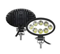 Willpower 5.5 Inch 24W Oval LED Work Light Spotlight Led Driving Offroad Lights Bar Waterproof Fog Lamp Headlight Led Pods Light for Truck Car Boat SUV UTV ATV 4X4 12V 24V 2 Pack