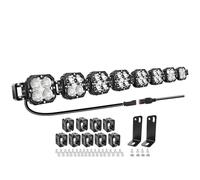 Willpower 52" 240W 24000LM LED Work Light Bar With DT Connector, Square Off Road Driving Lights 12V 24V Fog Lamps for Car Vehicle Truck 4x4 Boat Tractor, 6000K White, Waterproof Headlight, Spot Flood